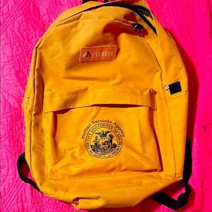Seal of San Francisco Human Resources
Vibrant Yellow Backpack